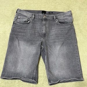 H&M Mens Gray denim jean shorts